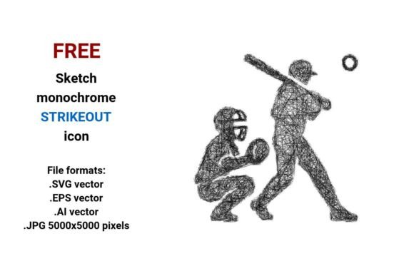 FREE Sketch Strikeout Icon and Vector Files for Designers