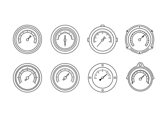 Gauge Clipart Icons