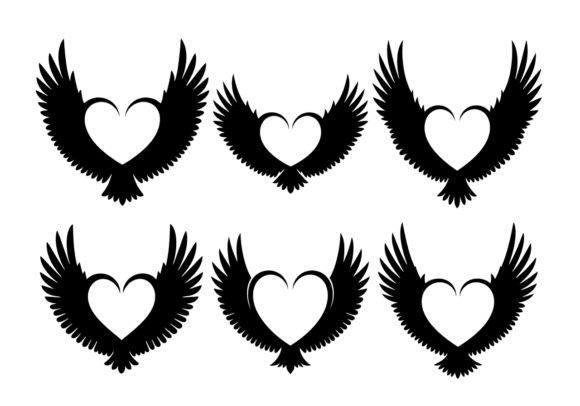 Heart Wings SVG Bundle