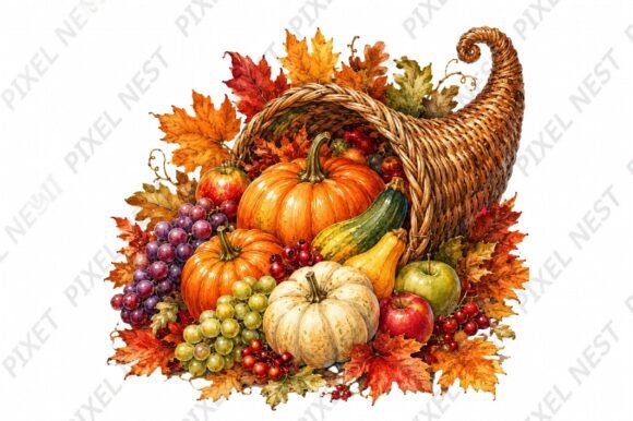 Thanksgiving PNG Design: A Creative Asset for Modern Projects
